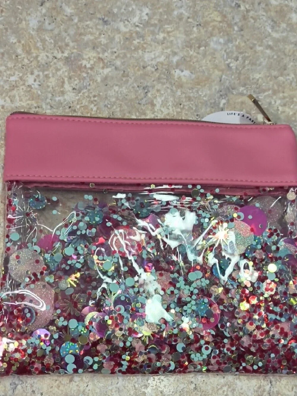 Packed Party clear pouch